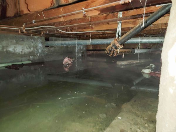 Crawl Space Drying in Upper Marlboro